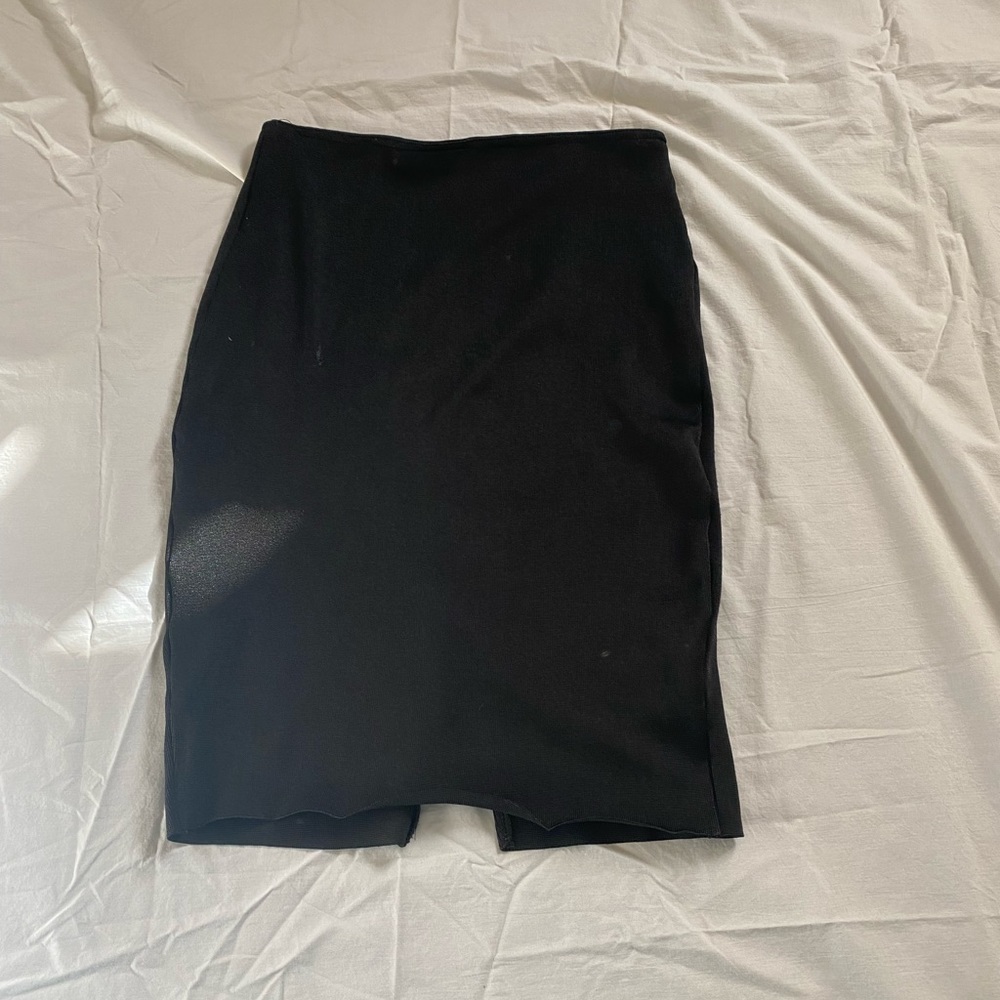 Black skirt